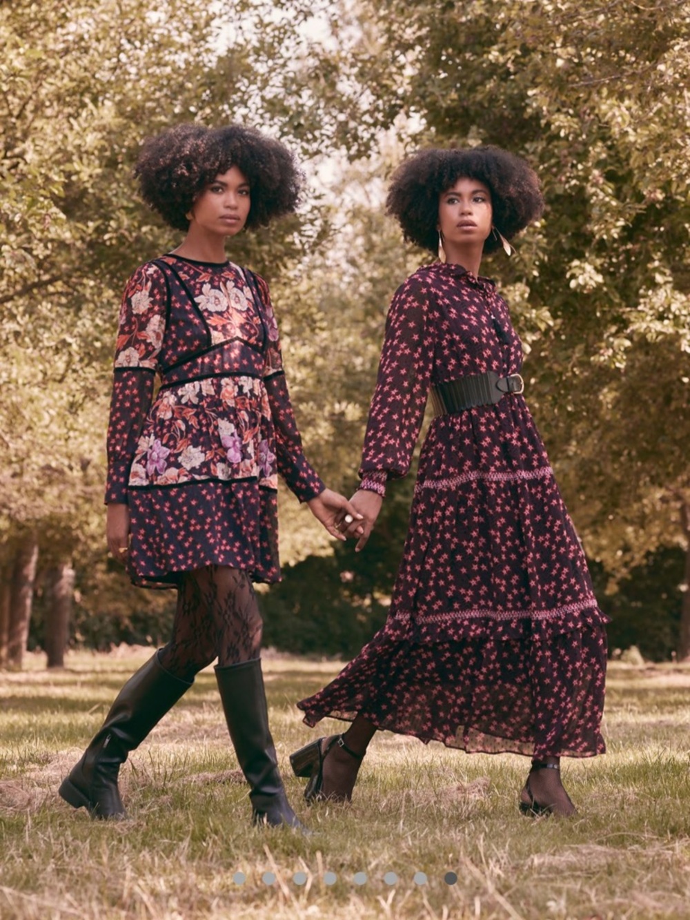 Temperley London × Anthropologie Mixed-Print Tiered Mini Dress size 4 NWT - Picture 5 of 10